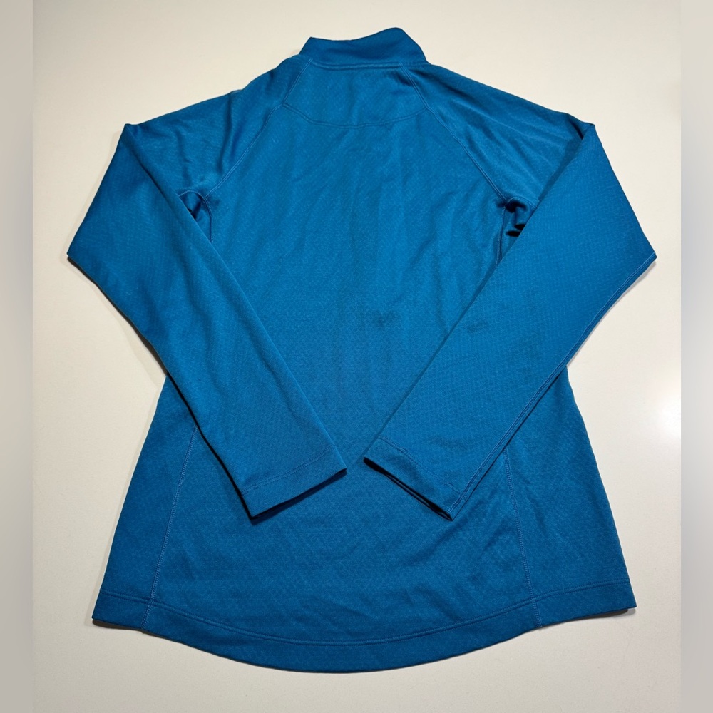 Patagonia Capsule Mid Weight Base Layer Cool To Cold 1/4 Zip Blue Size Small - Picture 2 of 6